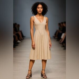 2463- Sam Edelman Daffodil Taupe Snake Print Size 6.5 NWT